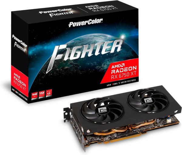 Fighter AMD Radeon RX 6750 XT 12GB GDDR6 Graphics Card