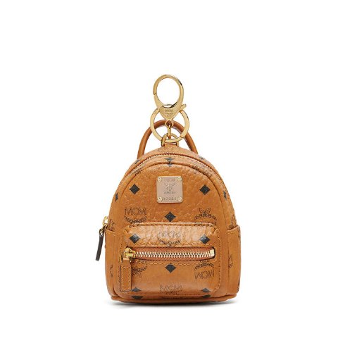 MCMSTARK BACKPACK CHARM IN VISETOS