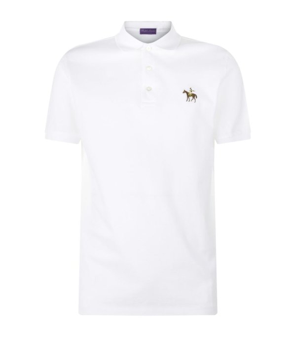 Sale | Ralph Lauren Purple Label Cotton Polo Shirt | Harrods US