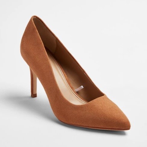 Women's Shades of Nude Pointed Toe Pumps