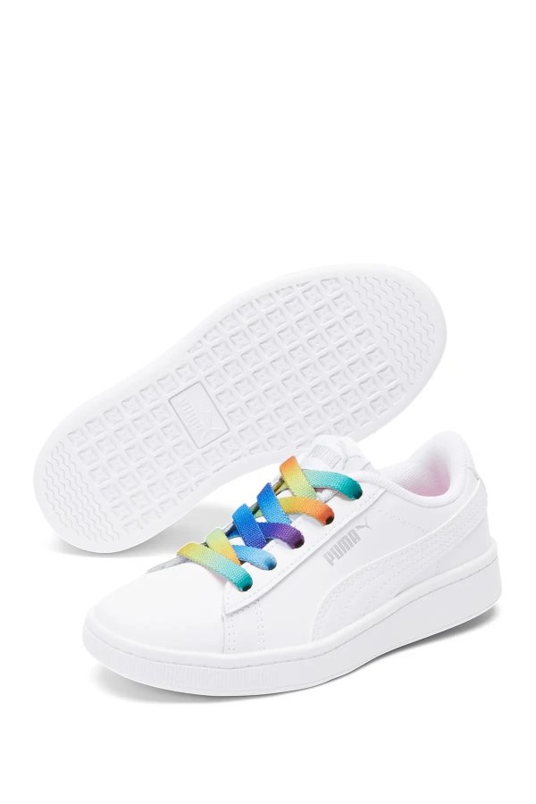 Vikky V2 Rainbow Lace-Up Sneaker