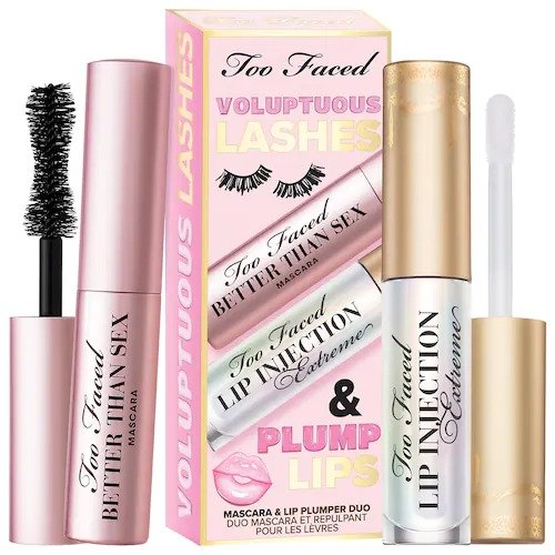 Voluptuous Lashes & Plump Lips Mascara & Lip Set