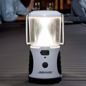 Mr. Beams UltraBright Weatherproof LED Lantern with USB Backup Battery Charger