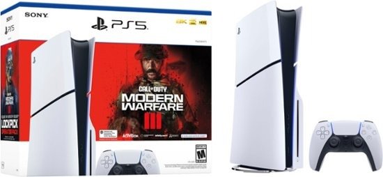 PlayStation 5 Console – Call of Duty Modern Warfare III Bundle (Full Game Download Included)