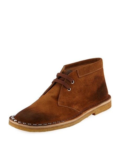 Scamosciato Studded Sport Suede Chukka Boot
