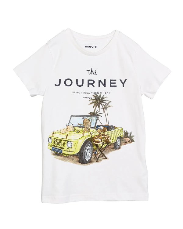 The Journey Graphic Short-Sleeve Tee, Size 4-7