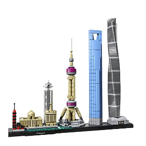 LEGO Architecture Shanghai 21039 Building Kit (597 Piece)
