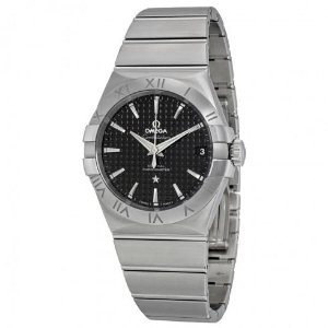 OMEGA Constellation Black Dial Stainless Steel Men's Watch