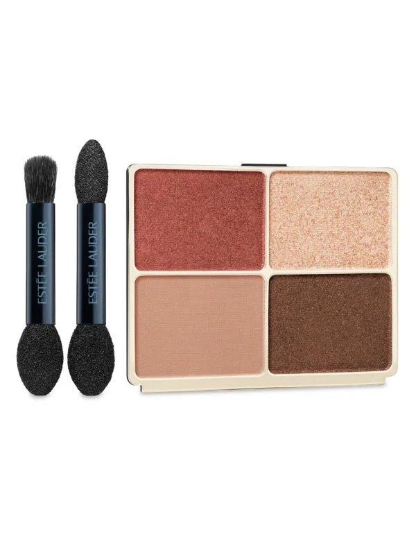 Pure Color Envy Luxe Eyeshadow Quad Refill In Boho Rose