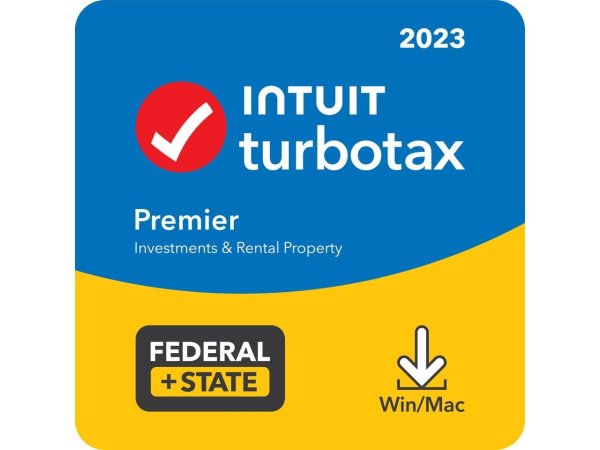 Intuit TurboTax Premier with State 2023 PC/MAC Download