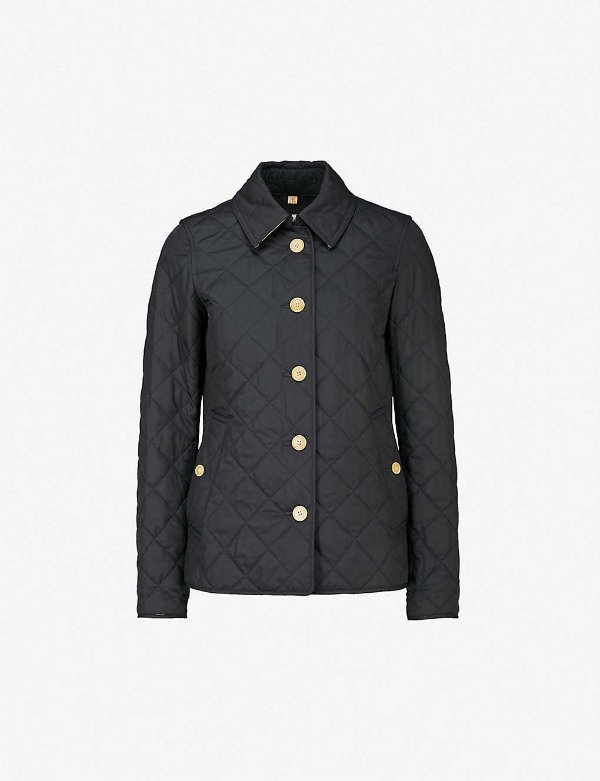 Frankby quilted shell jacket