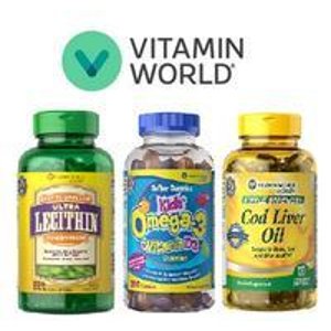 Vitamin World 精选畅销保健品,营养品等促销
