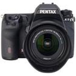 Pentax K-5 16.3MP DSLR Camera with lens
