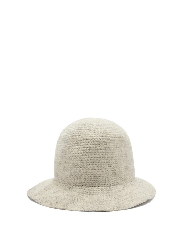 Knitted wool bucket hat | Reinhard Plank Hats | MATCHESFASHION US
