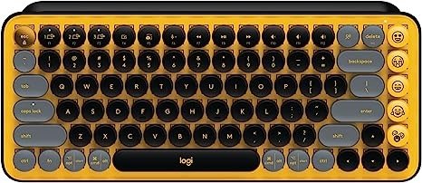 POP Keys Mechanical Wireless Keyboard with Customizable Emoji Keys