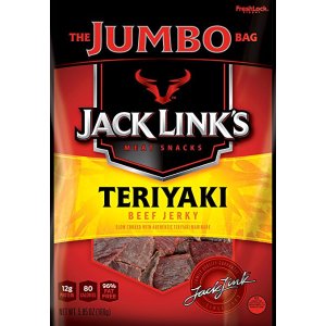 Jack Link's Meat Snacks Beef Jerky Teriyaki 5.85 Ounce