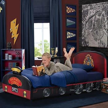 Harry Potter Hogwarts Express Upholstered Twin Bed