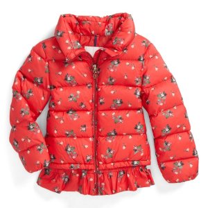 MONCLER Girl's Anette Water-Resistant Down Jacket, Size 12Y @ Nordstrom