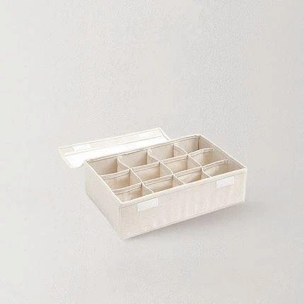 Cotton and Linen Storage Box with cover