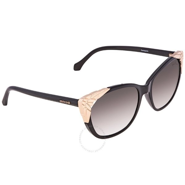 Gradient Smoke Cat Eye Sunglasses RC1034 01B 56