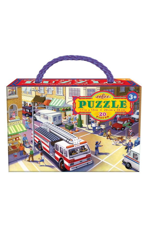 Fire Truck 20-Piece Puzzle