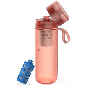 Philips Water GoZero Active BPA-Free Water Bottle with Fitness Tap Water Filter