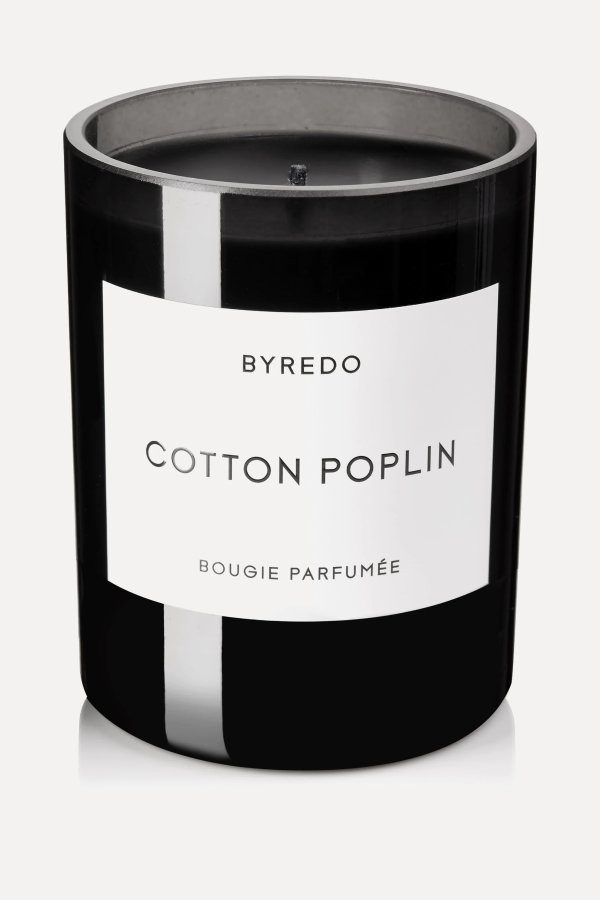 Cotton Poplin scented candle, 240g