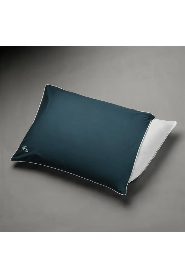 100% 棉 Percale 枕头保护套 - 2 件套 