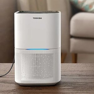 TOSHIBA Air Purifiers for Home up to 215 Ft² H13 True HEPA Filter