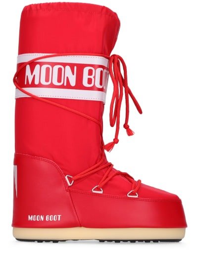 Icon尼龙高筒moon boot雪靴