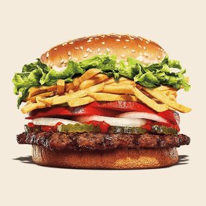 限今天：Burger King 限时优惠，Whopper汉堡、奶昔买1送1