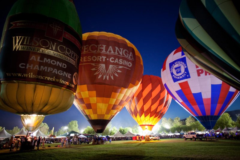 Temecula Valley Balloon & Wine Festival 加州 热气球和葡萄酒节