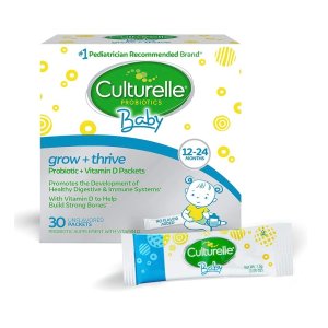 Culturelle Baby Grow + Thrive Probiotics + Vitamin D Packets