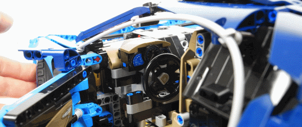 LEGO 乐高 42083 机械组系列布加迪Chiron超级跑车 - 11