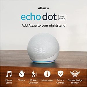 折扣升级：Echo Dot 第5代智能音箱 优惠大促