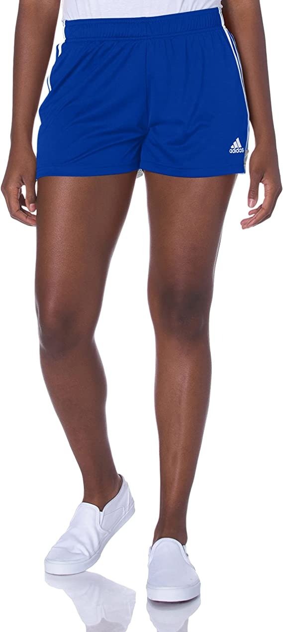 adidas Tastigo 19 女士运动短裤 蓝色款促销 码数全