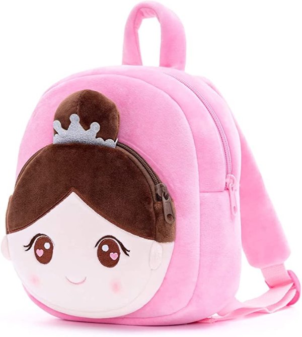 Toddler backpack Girls Gift Kids Soft Plush Bag Pink Ballet Age 2+