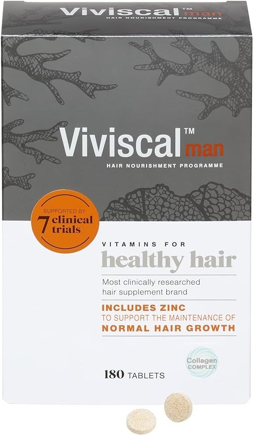 Viviscal 男士头发补充剂（3个月用量）