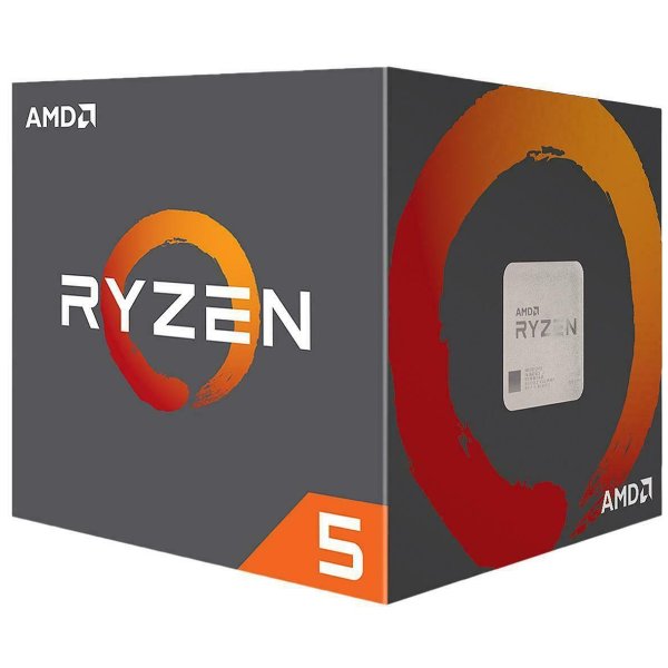 锐龙 Ryzen 5 2600 3.4GHz CPU处理器 带散热器