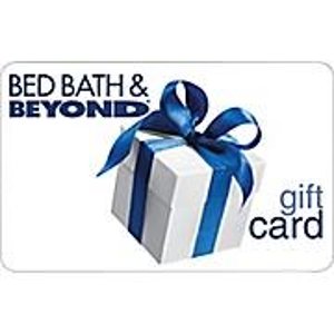 价值 $100 Bed Bath & Beyond 礼卡