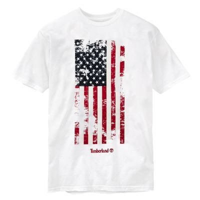 Timberland | Men's Americana Flag T-Shirt