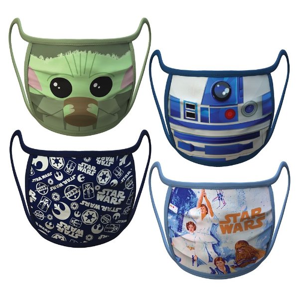 Star Wars Cloth Face Masks 4-Pack Set | shopDisney