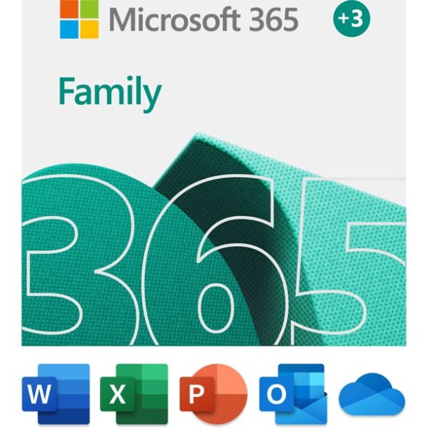365 Family 15-Month 6-People 1TB Onedrive
