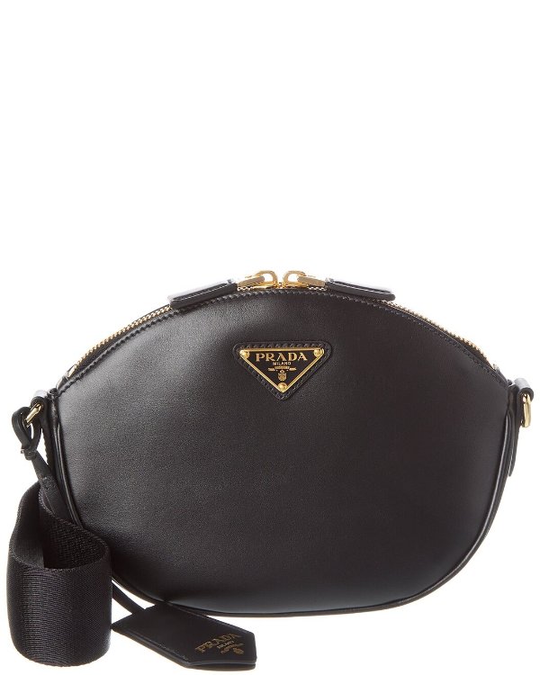 Mini Leather Shoulder Bag / Gilt