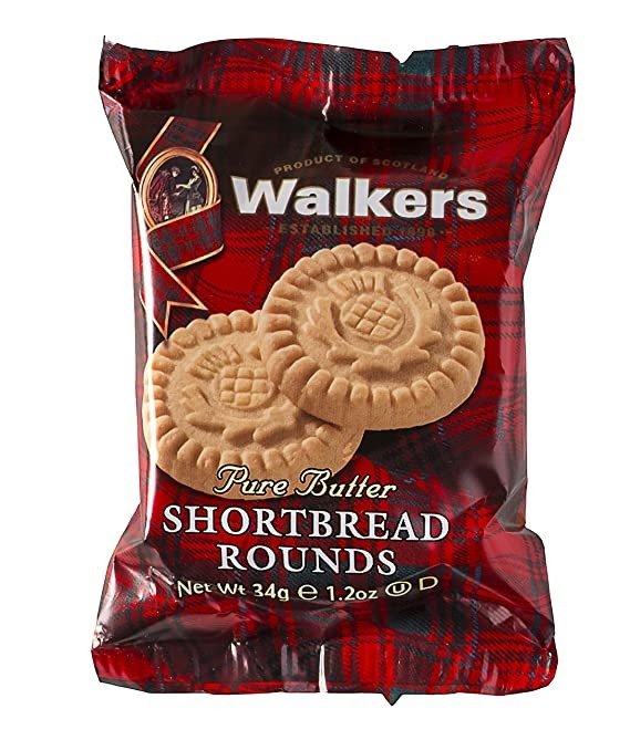  Walkers Shortbread 经典黄油饼干 2.2oz 22包