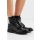 Angelina studded glossed-leather ankle boots