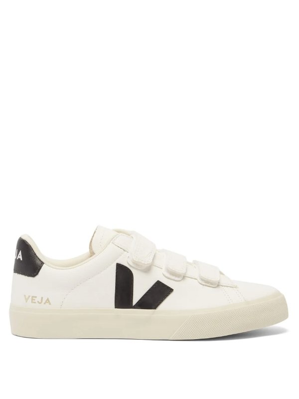 Recife velcro-strap leather trainers | Veja