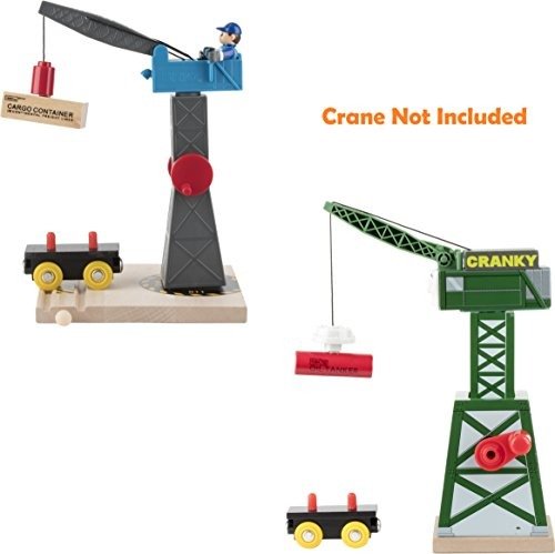 12个木质小火车玩具套装