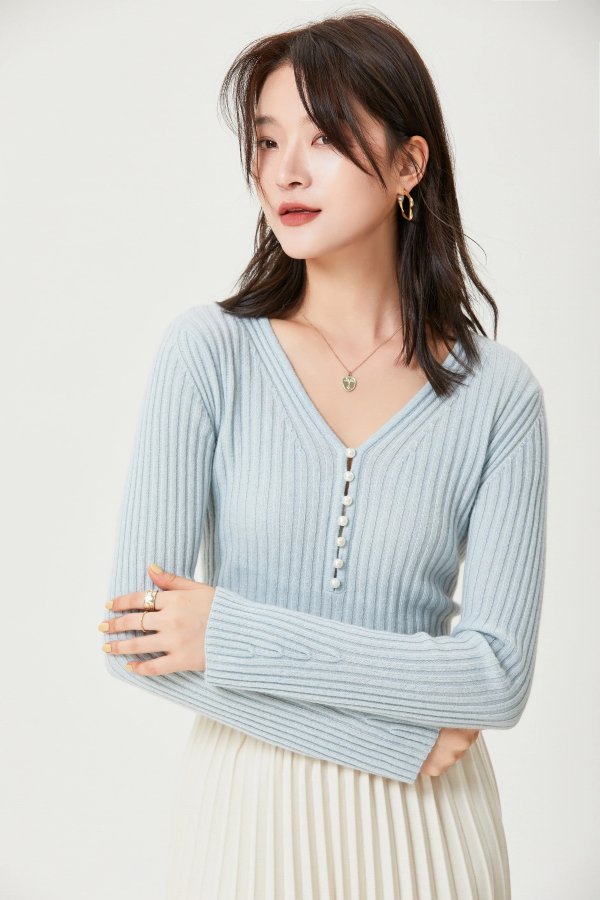 Sylphide | Nads Pearl Cashmere Sweater
