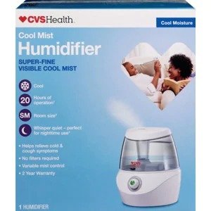 CVS Health Cool Mist Humidifier Super-fine Cool Mist